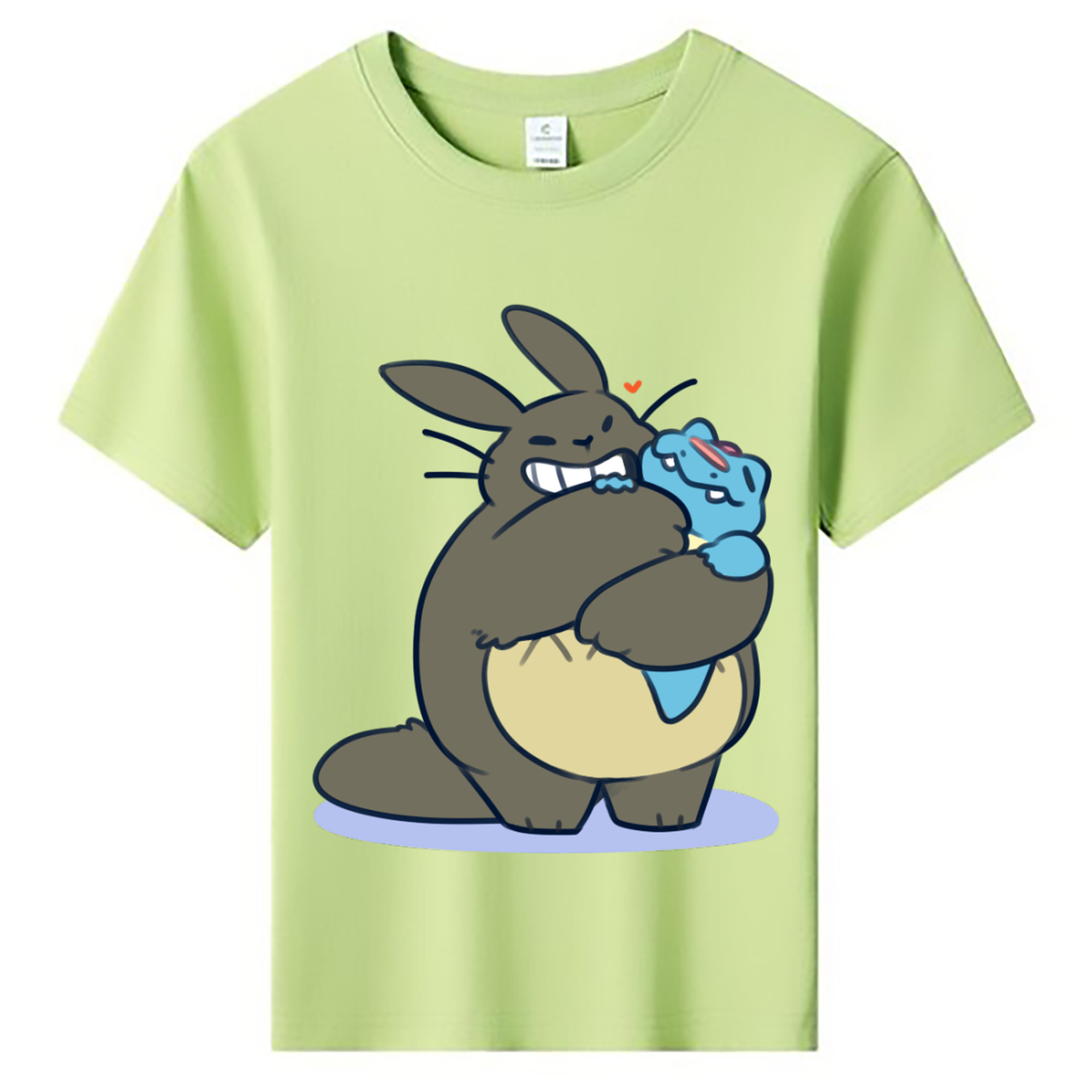 （画像用） となりのトトロ 草壁メイ 草壁サツキ My Neighbor Totoro Satsuki Kusakabe Mei Kusakabe 綿100％キッズTシャツ（フロントプリント）